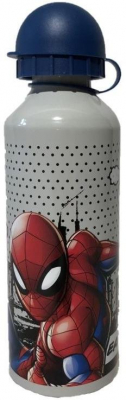 ALU láhev Spiderman greyHliník, Plast, 500 ml