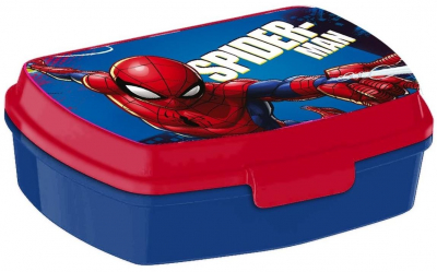 Box na svačinu Spiderman blue 16x11x6 cm