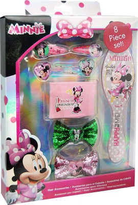 Doplňky do vlasů v dárkové krabičce Minnie Happy