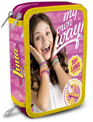 Třípatrový plný penál Soy Luna