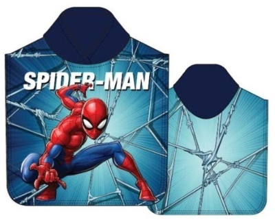 Pončo Spiderman 50x110 cm