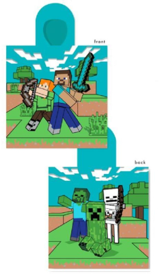 Pončo Minecraft 50x110 cm