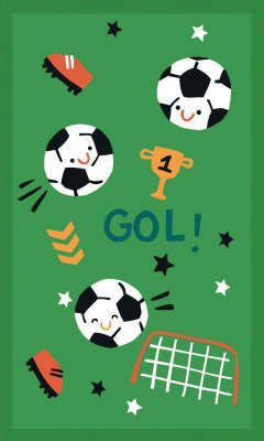 Dětský ručník Fotbal 50x30 cm