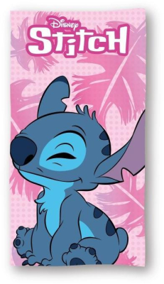 Osuška Lilo and Stitch pink 70x140 cm