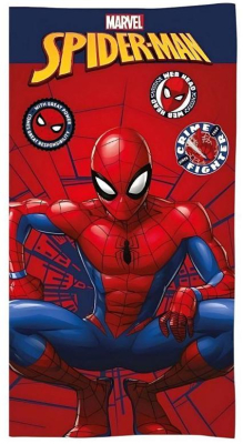 Osuška Spiderman red 70x140 cm