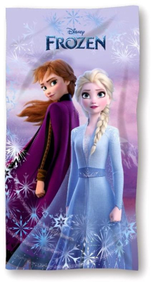 Osuška Ledové Království Anna a Elsa 70x140 cm