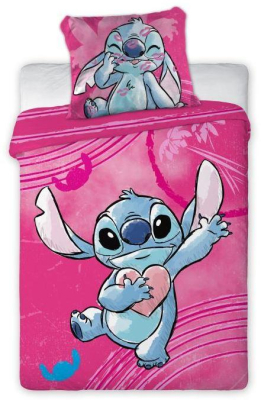fa_301453_faro_povleceni_do_postylky_lilo_and_stitch_pink_bavlna_100_135_40_60_cm