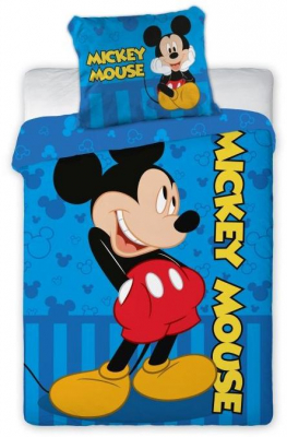 Povlečení do postýlky Mickey Smile 100x135, 40x60 cm