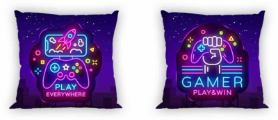 Povlak na polštářek Gamer Neon 40x40 cm