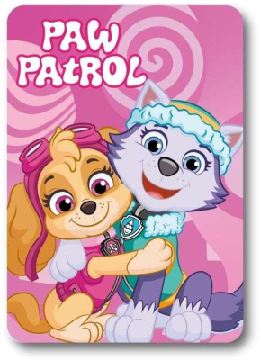 Fleece deka Paw Patrol Girl 100x140 cm
