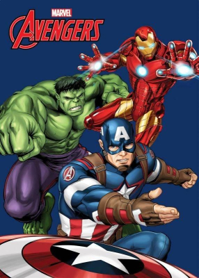 Fleece deka Avengers team 100x140 cm