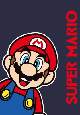Fleece deka Super Mario 100x140 cm
