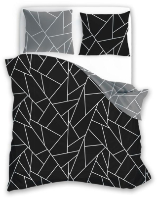 Povlečení Milagro Verde 07 Geometrie 140x200, 70x90 cm