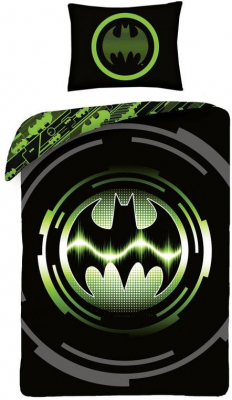 Povlečení Batman green 140x200, 70x90 cm