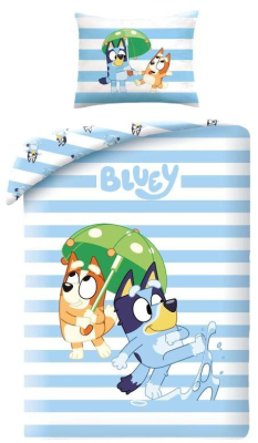 Povlečení Bluey stripe 140x200, 70x90 cm