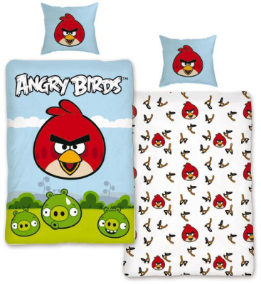 Povlečení Angry Birds Luke 140x200 cm