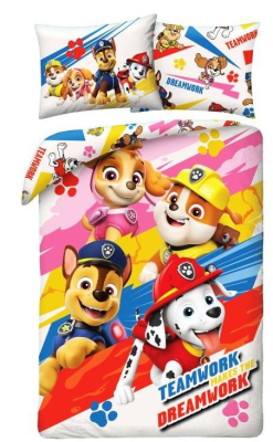 Povlečení Paw Patrol Work 140x200, 70x90 cm