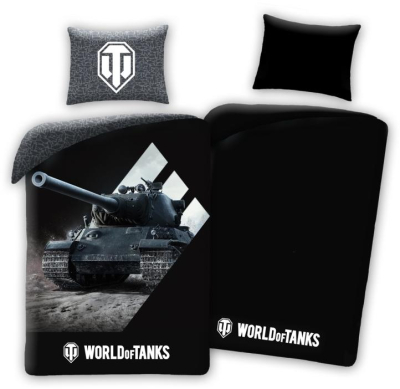 Povlečení World of Tanks svítící 140x200, 70x90 cm