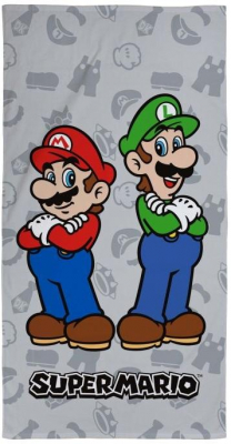 ha_051509_halantex_osuska_super_mario_grey_bavlna_frote_70_140_cm