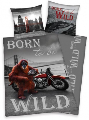 Povlečení Born to be Wild 140x200