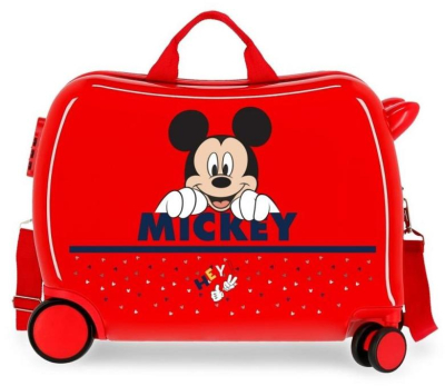 Dětský kufřík na kolečkách Mickey Happy MAXI ABS