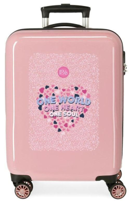 Cestovní kufr ABS Roll Road One World 55 cm