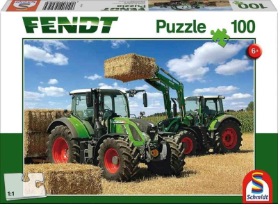 Puzzle Traktory Fendt Vario 100 dílků
