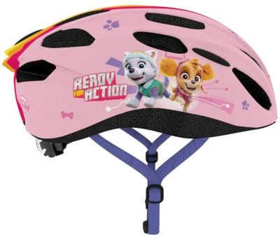 Dětská přilba na kolo in mold Paw Patrol Girls , vel. M, 52-56 cm