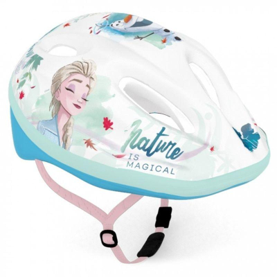Cyklo přilba Ledové Království Natur vel. M 52-56 cm