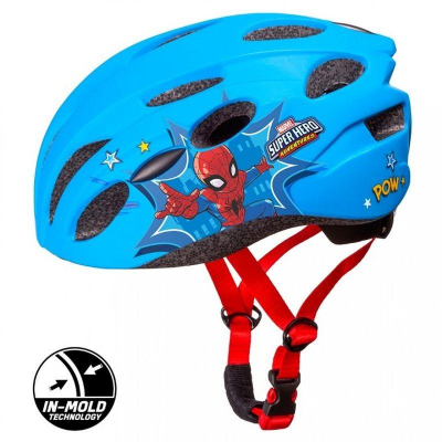 Dětská cyklo přilba Spiderman vel. M 52-56 cm