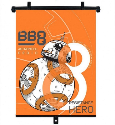 Sluneční clona Roletka Star Wars BB-8 1ks