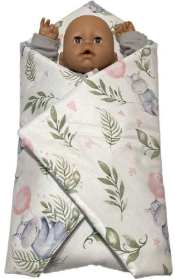 Rychlozavinovačka pro panenky Hrošíci baby 60x60 cm