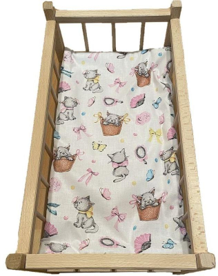 Matrace do postýlky pro panenky Kočky
