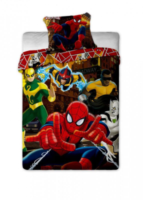 st_06271_jerry_fabrics_povleceni_spiderman_hero_bavlna_140x200_70x90_cm