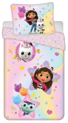 st_070324_jerry_fabrics_povleceni_gabinin_kouzelny_domek_rainbow_bavlna_140_200_70_90_cm