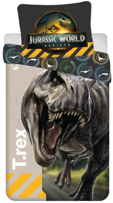 Povlečení Jurský Svět Trex 140x200, 70x90 cm