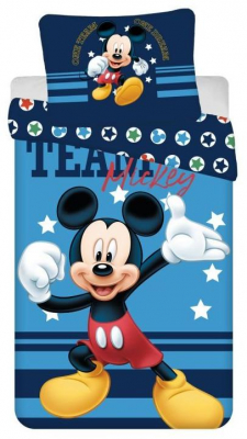 Povlečení Mickey Team 140x200, 70x90 cm