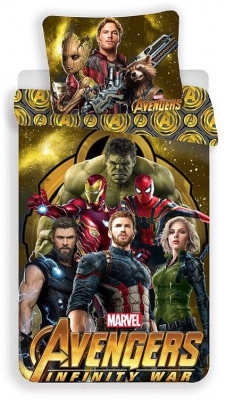 Povlečení Avengers Infinity War 140x200, 70x90 cm
