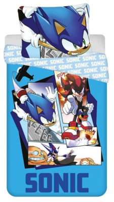 Dětské povlečení Sonic 140x200 cm