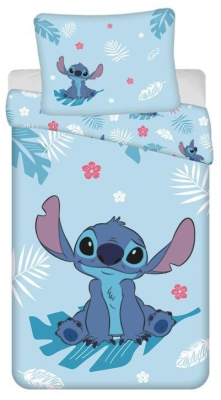 Povlečení Lilo and Stitch Blue 140x200, 70x90 cm