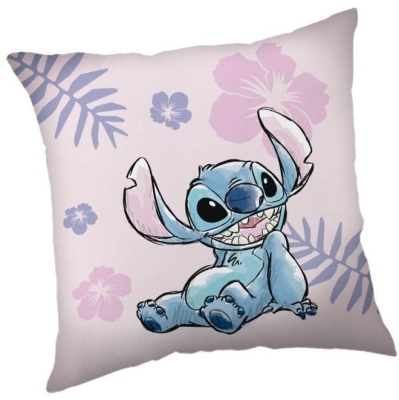 Polštářek Lilo and Stitch Pink 40x40 cm