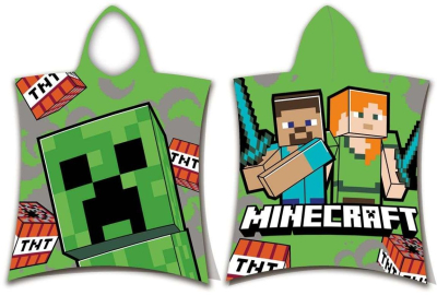 Pončo Minecraft TNT 50x115 cm