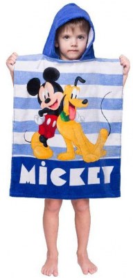 Pončo Mickey stripe 50x115 cm