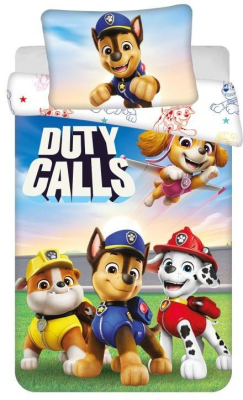 Povlečení do postýlky Paw Patrol PP556 100x135, 40x60 cm