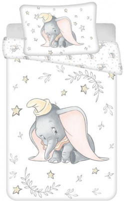 st_101018_jerry_fabrics_povleceni_do_postylky_dumbo_stars_baby_bavlna_100_135_40_60_cm