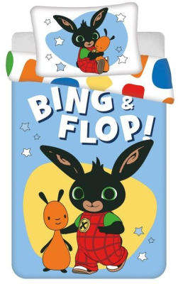 Povlečení do postýlky Králíček Bing Flop 100x135, 40x60 cm
