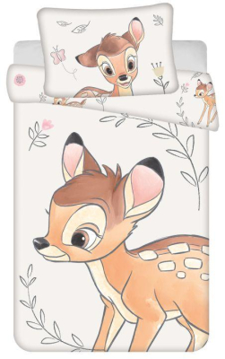 Povlečení do postýlky Bambi Beige Baby 100x135 cm