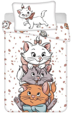 st_109434_jerry_fabrics_povleceni_do_postylky_kocicka_marie_friends_baby_bavlna_100_135_40_60_cm