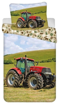 Povlečení Traktor 140x200, 70x90 cm