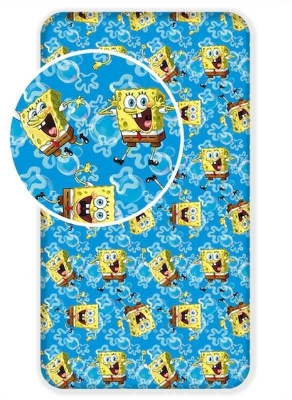 Prostěradlo SpongeBob 90x200 cm